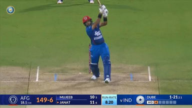 IND vs AFG 2024, 2ND T20I: Karim Janat Six
