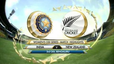 Ind v NZ (Women), 3rd ODI – Match Highlights
