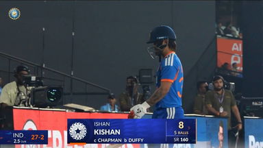 IND vs NZ 2026, 1st T20I: Ishan Kishan Wicket