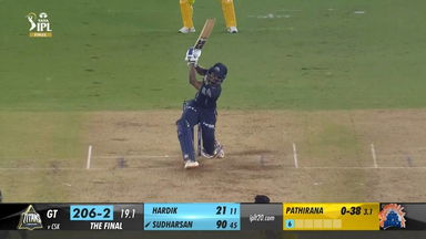 Final: CSK vs GT – Sai Sudharsan Six