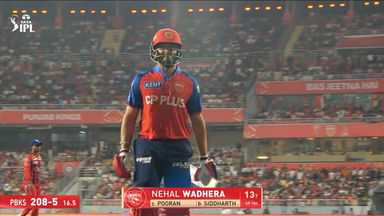 IPL 2026 M29: PBKS vs LSG - Nehal Wadhera Wicket