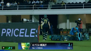 IND-W vs AUS-W 2022, 3RD T20I: Alyssa Healy Wicket