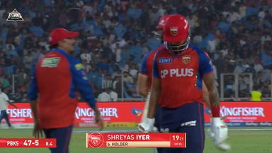 IPL 2026 M46: GT vs PBKS - Shreyas Iyer Wicket