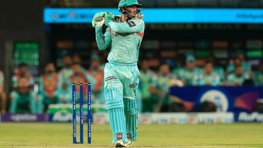 Quinton de Kock's opening show of 46(37)