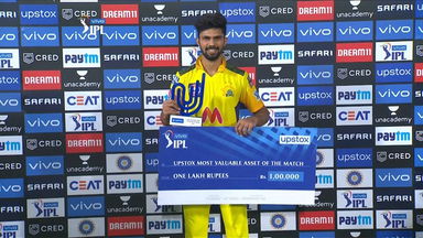 M23: CSK vs SRH  – Upstox most valuable Asset of the match –  Ruturaj Gaikwad