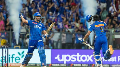 Blockbuster Finish: Tim David wins it in style for MI with 6 6 6