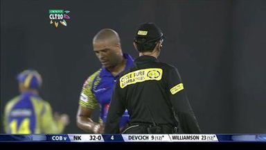 M3: COB vs NK –  Kane Williamson Six