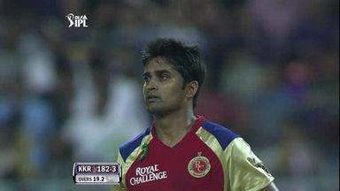 Match 38 KKR vs RCB – Kallis's Wicket