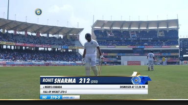 IND vs SA 2019, 3rd Test, Day 2: Rohit Sharma Wicket