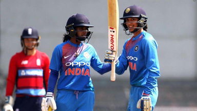 Smriti Mandhana's entertaining 76 (40)