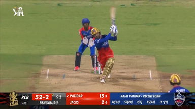 M62: RCB vs DC – Rajat Patidar Six