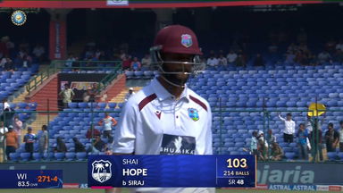IND vs WI 2025, 2nd Test: Shai Hope Wicket