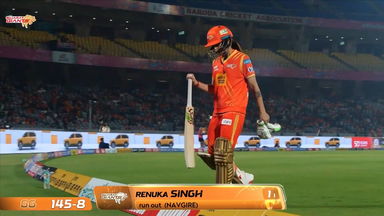 Wicket: Match 14, Gujarat Giants vs UP Warriorz, WPL 2026: Renuka Singh Wicket