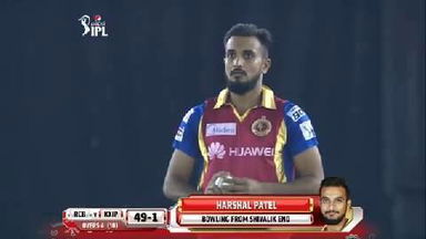 M50: KXIP vs RCB – Harshal Patel puts brakes on KXIP’s early onslaught