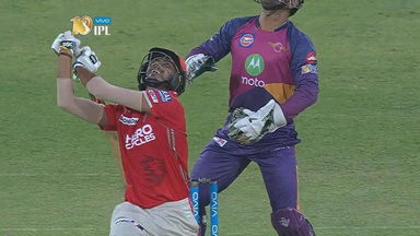 M4: KXIP vs RPS – Axar Patel Wicket