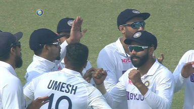 IND vs NZ 2021, 1st Test: NZ 1st Innings Fall of Wickets