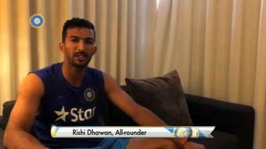 India's tour of Australia, 2016: Rishi Dhawan Interview