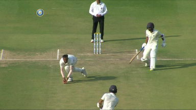 Brilliant caught & bowled, ft. Roosh Kalaria