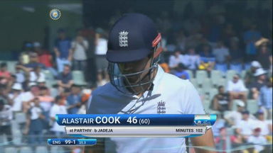 IND vs ENG 2016 - 4th Test, day 1 : Alastair Cook Wicket