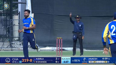 Vijay Hazare Trophy 2025-26, Bengal vs Chandigarh: Five-star Mukesh Kumar sizzles with 5/59