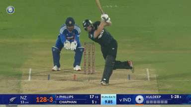 IND vs NZ 2026, 4th T20I: Glenn Phillips Six