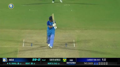 IND vs SA 2022, 2ND T20I: K L Rahul  Six