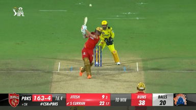 M41: CSK vs PBKS –  Sam Curran  Six
