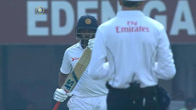 Commentators discuss the Dilruwan Perera DRS call