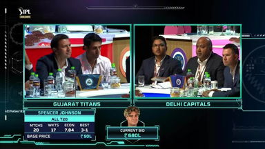 Spencer Johnson makes merry, goes for INR 10 Crore