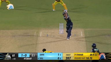 M07: CSK vs GT – Shubman Gill Six