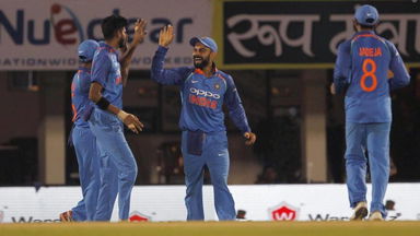 IND vs WI 2018, 4th ODI: Fall of wickets