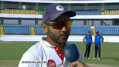 Ranji Trophy 2019-20: Gujarat  vs Saurashtra, SF1 - Toss