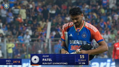 IND vs ENG 2025, 5th T20I: Axar Patel Wicket