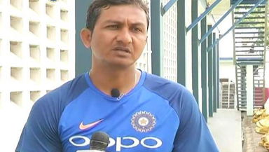 Sanjay Bangar addresses the media ahead of the 2nd ODI