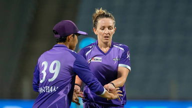 Kathryn Cross' double strike in an over