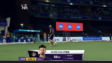 M66: KKR vs LSG – Shreyas Iyer Wicket