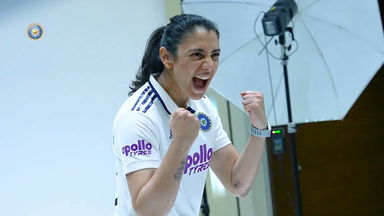 Sneak peek into a fun photoshoot BTS with Team India