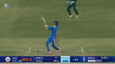 IND vs SA 2025, 1st ODI: Ravindra Jadeja Six