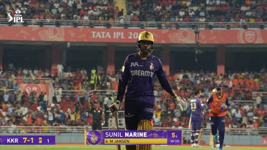 IPL 2025 M31: PBKS vs KKR - Sunil Narine Wicket