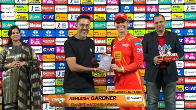 ChatGPT Match IQ Award: Match 19, Gujarat Giants vs Mumbai Indians, WPL 2026: Ashleigh Gardner