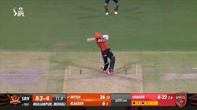 M23: PBKS vs SRH – Nitish Reddy Six