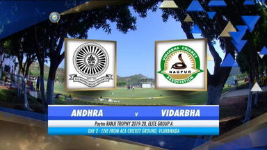 Ranji Trophy 2019-20: Andhra vs Vidarbha - Day 2 Highlights
