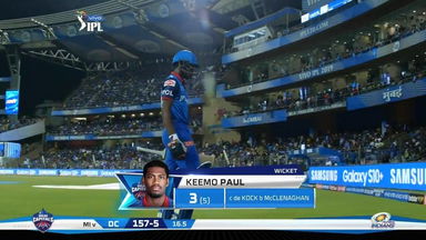 M03: MI vs DC – Keemo Paul Wicket