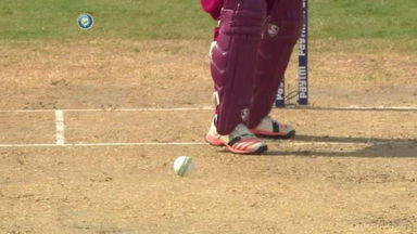 1ST T20I: IND vs WI – Evin Lewis Six