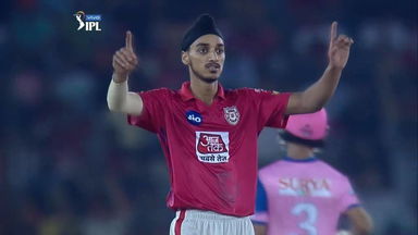 M32: KXIP vs RR – Fall of Wickets
