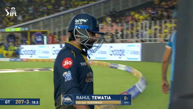 IPL 2026 M66: GT vs CSK - Rahul Tewatia Wicket