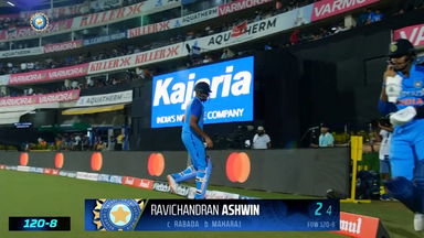 IND vs SA 2022, 3RD T20I: Ravichandran Ashwin  Wicket