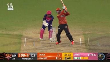 Q2: SRH vs RR – Heinrich Klaasen Six