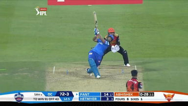 M11: DC vs SRH – Rishabh Pant Six