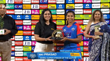 Sierra Super Striker of the Match: Match 17, Gujarat Giants vs Delhi Capitals, WPL 2026: Niki Prasad